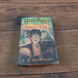 Scholastic Harry Potter Goblet of Fire Hardcover OS Multi Good First Edition